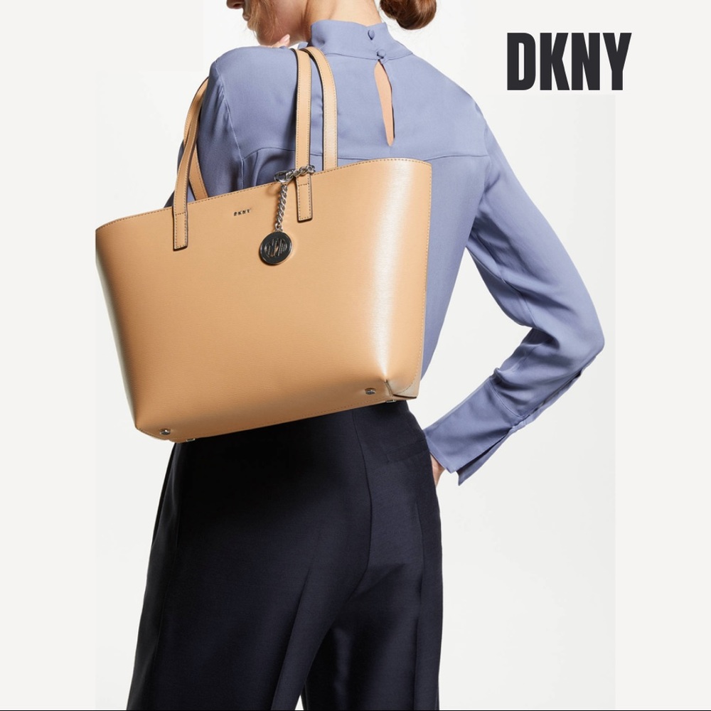 DKNY Braynt Medium Leather Tote